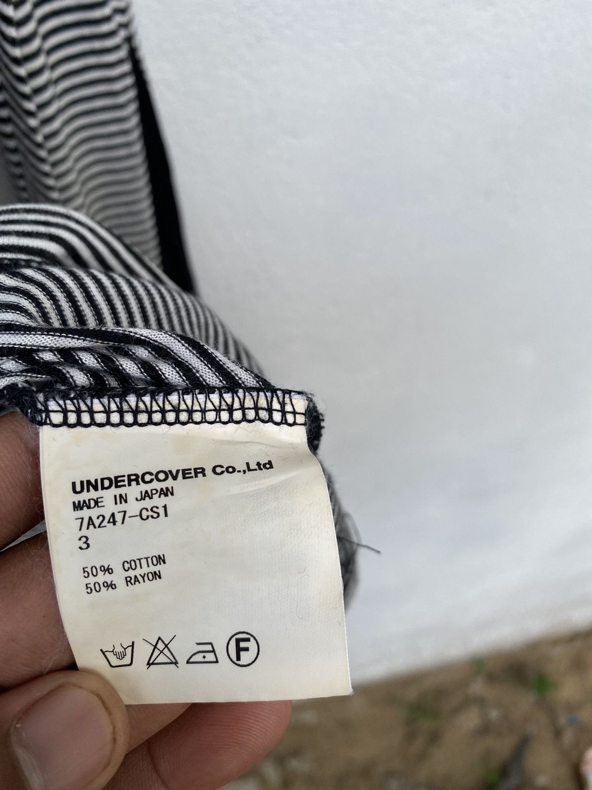 Designer × Japanese Brand × Undercover Japanese Brand X undercover plaid striped long sleeve shirt Size US M / EU 48-50 / 2 - 5 Thumbnail