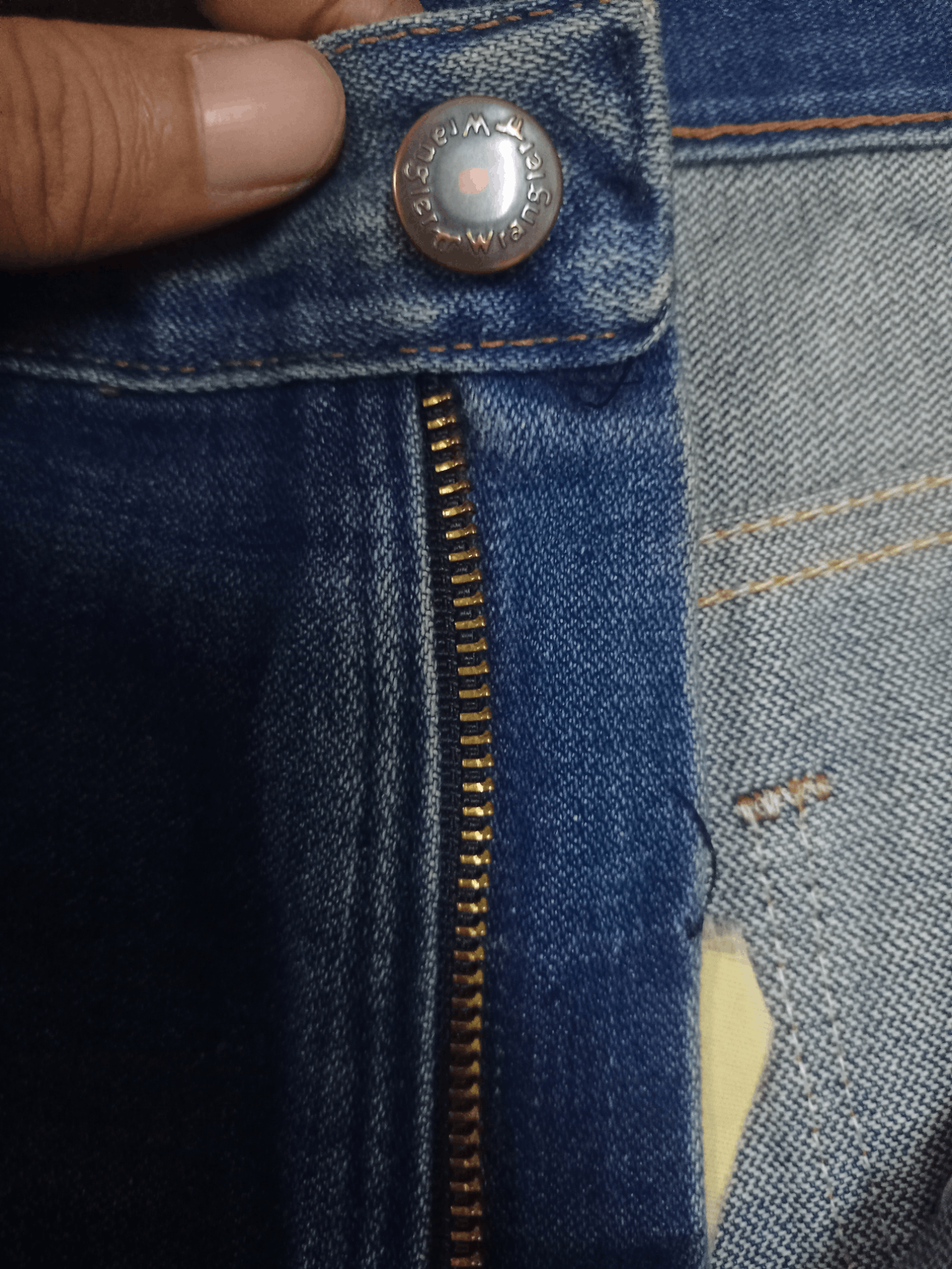 Wrangler SALES 🔥 Vintage Wrangler Mud Wash Distressed Loose Jeans Size US 28 / EU 44 - 4 Thumbnail