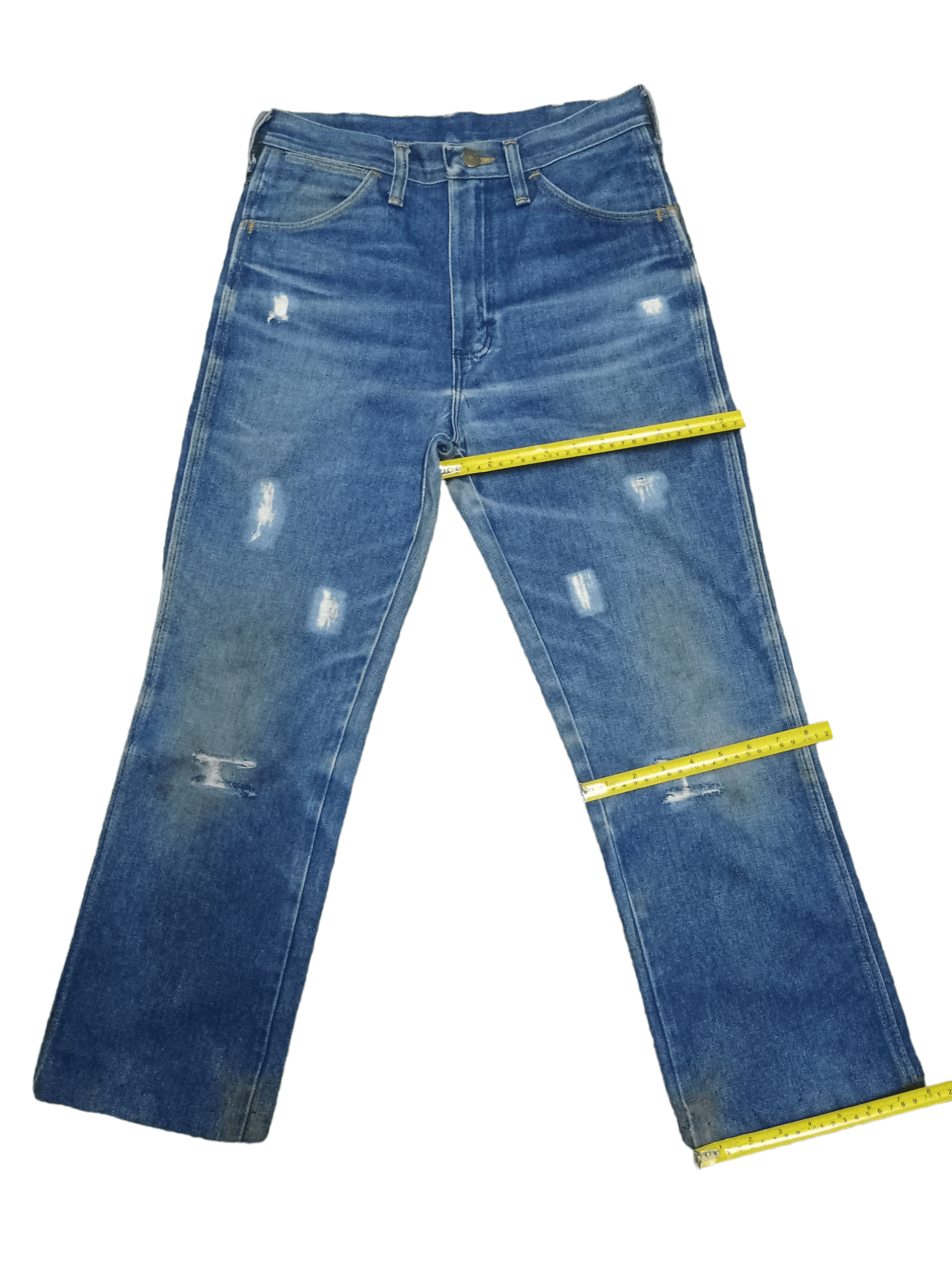 Wrangler SALES 🔥 Vintage Wrangler Mud Wash Distressed Loose Jeans Size US 28 / EU 44 - 12 Thumbnail