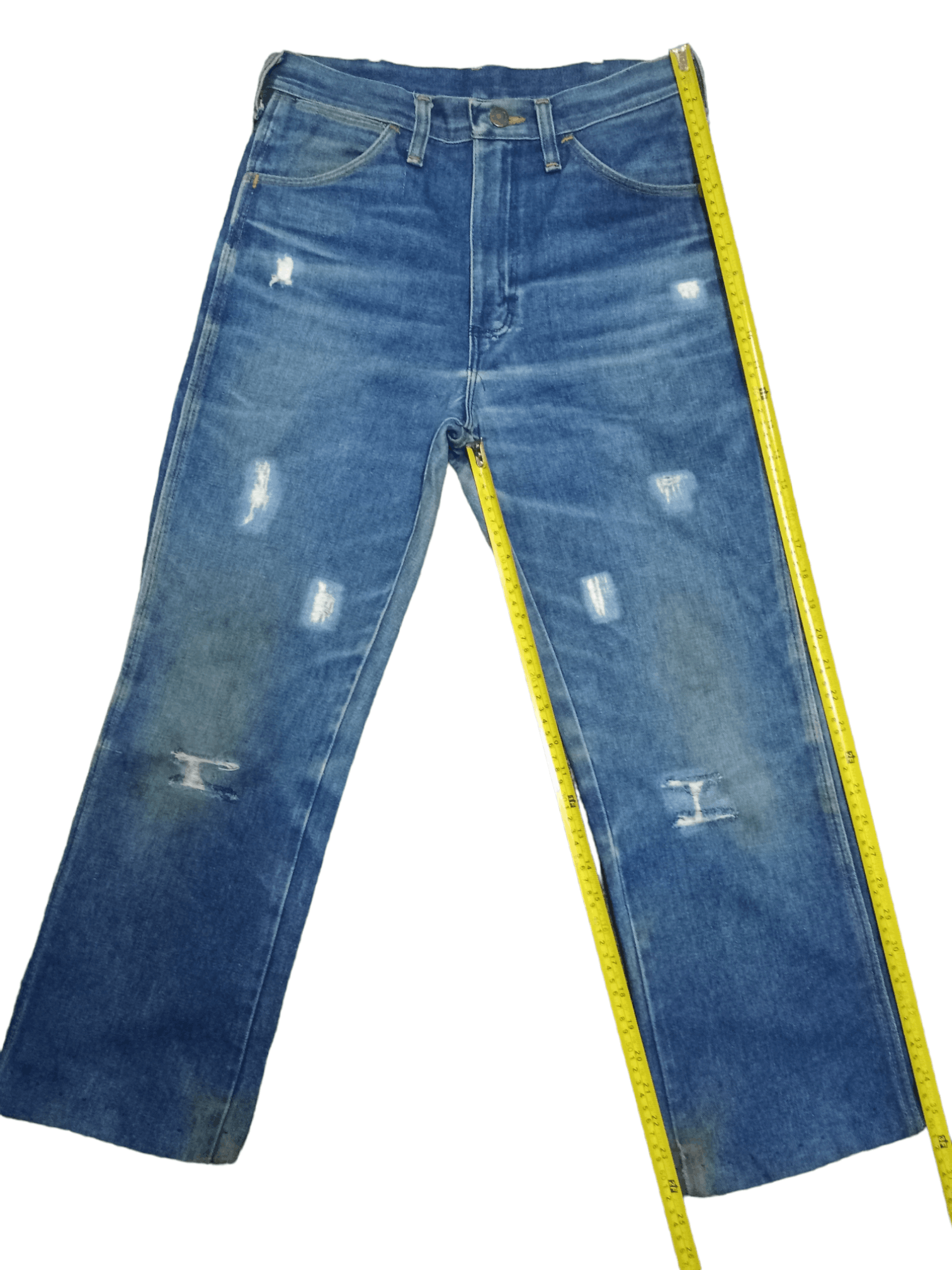 Wrangler SALES 🔥 Vintage Wrangler Mud Wash Distressed Loose Jeans Size US 28 / EU 44 - 11 Thumbnail