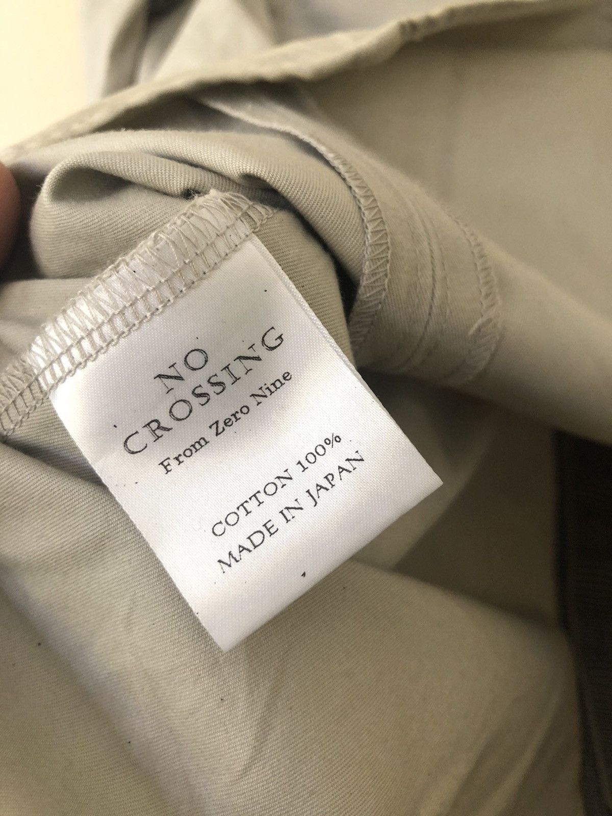 Japanese Brand No Crossing from Zero Nine Made in Japan Jacket Size US L / EU 52-54 / 3 - 8 Thumbnail