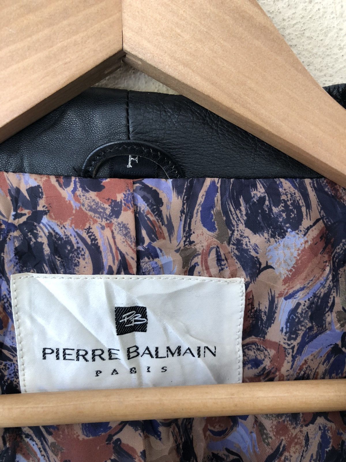 Genuine Leather × Pierre Balmain × Vintage VINTAGE PIERRE BALMAIN JACKET/COAT Size US L / EU 52-54 / 3 - 12 Thumbnail