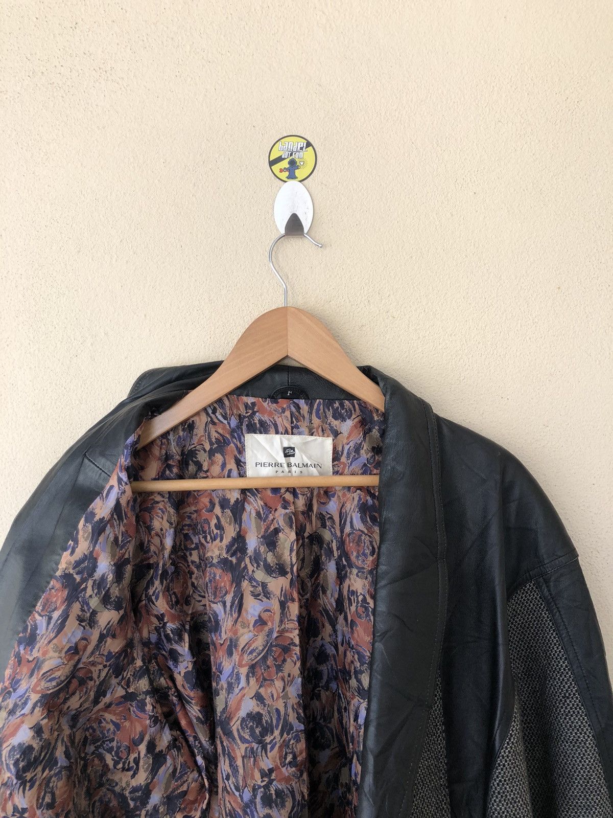 Genuine Leather × Pierre Balmain × Vintage VINTAGE PIERRE BALMAIN JACKET/COAT Size US L / EU 52-54 / 3 - 8 Thumbnail