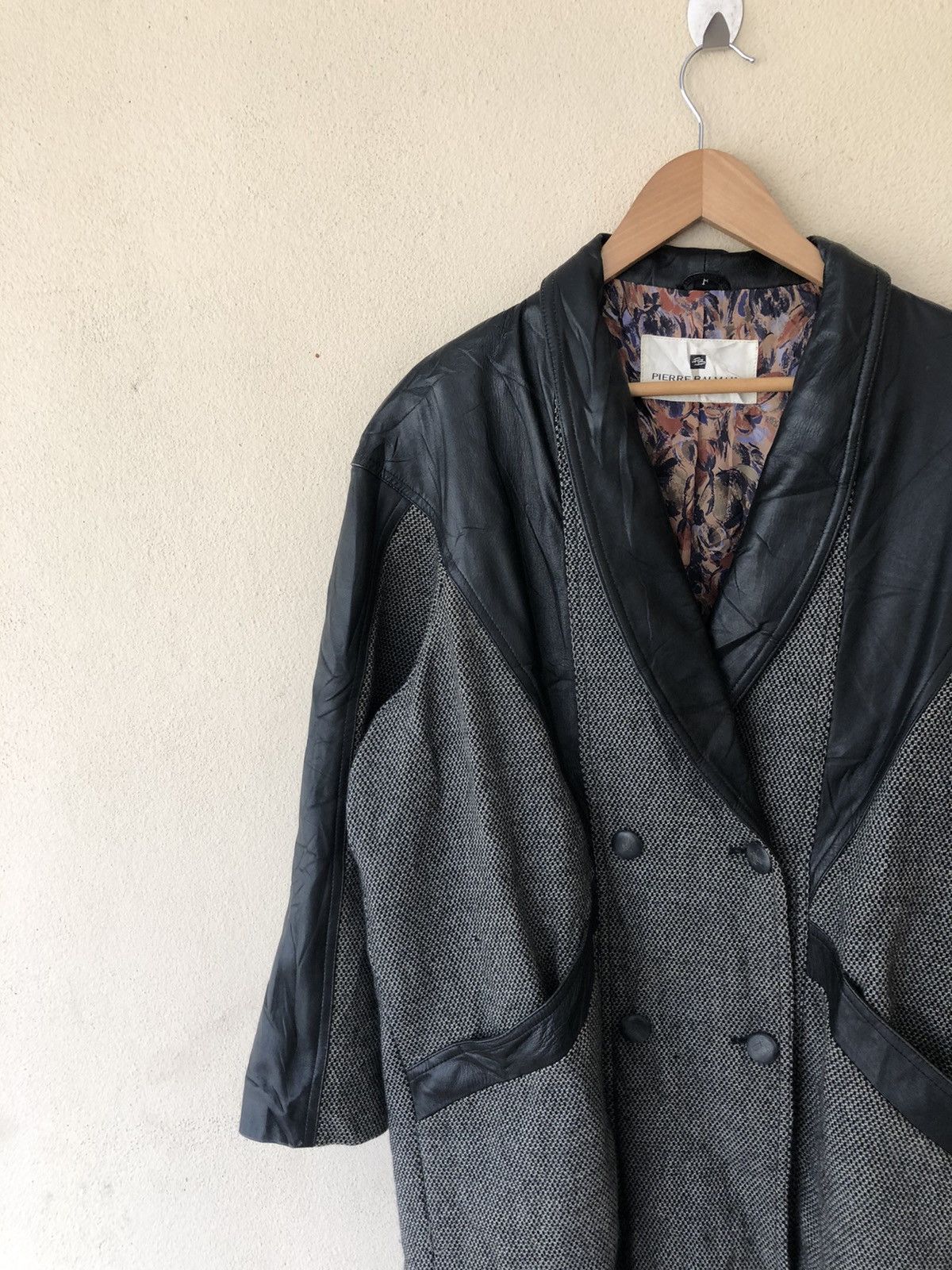 Genuine Leather × Pierre Balmain × Vintage VINTAGE PIERRE BALMAIN JACKET/COAT Size US L / EU 52-54 / 3 - 5 Thumbnail