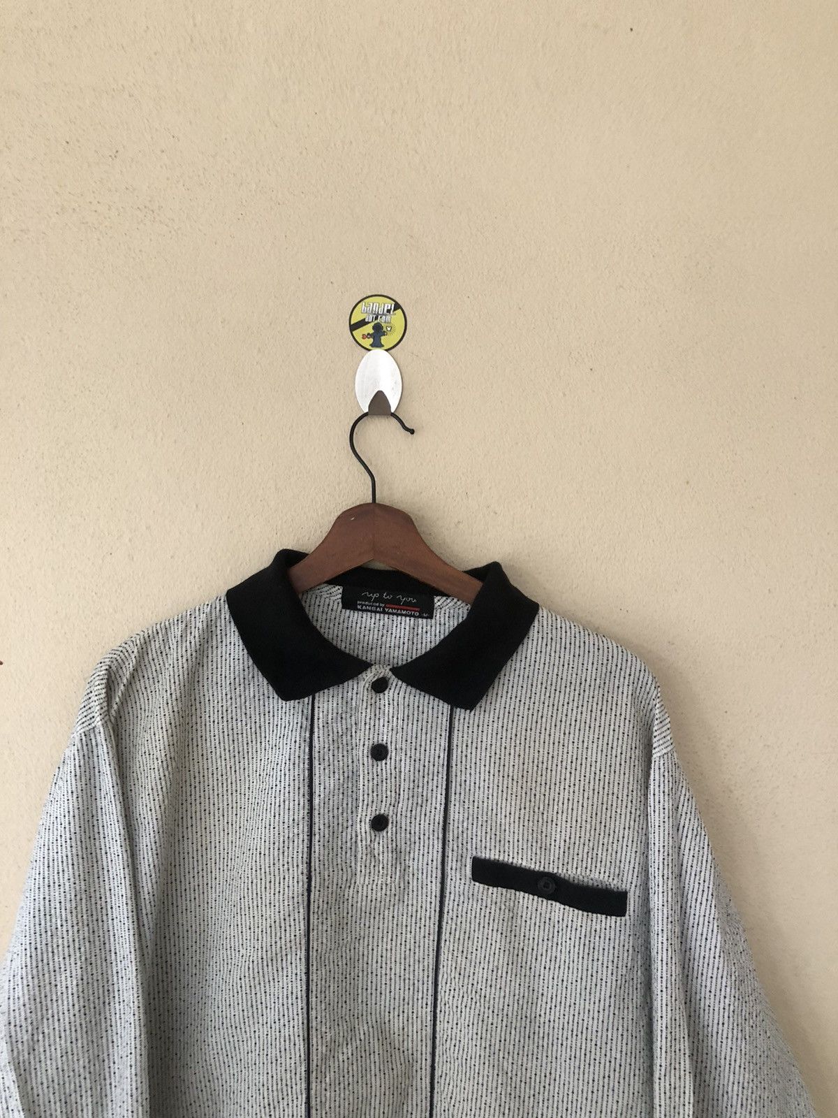 Japanese Brand × Kansai Yamamoto × Vintage Vintage Kansai Yamamoto Up To You Shirt Size US M / EU 48-50 / 2 - 3 Thumbnail