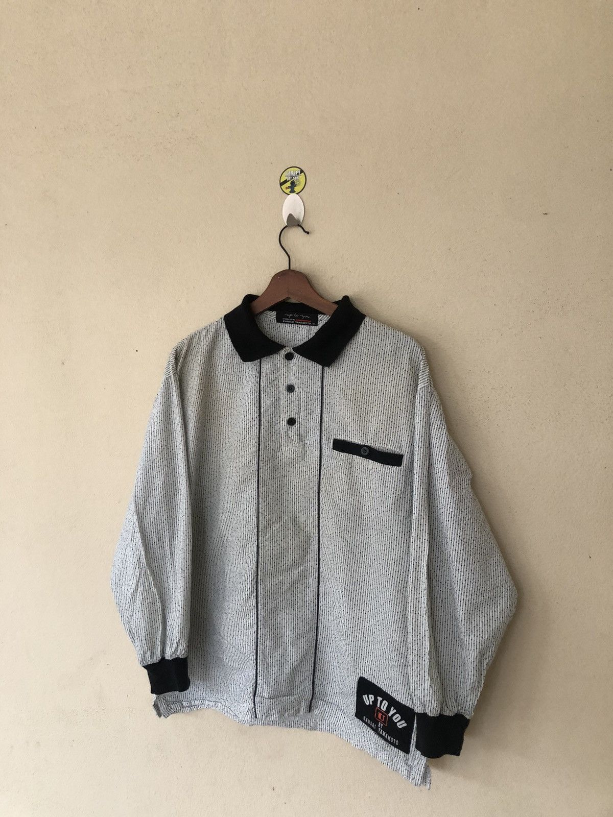 Japanese Brand × Kansai Yamamoto × Vintage Vintage Kansai Yamamoto Up To You Shirt Size US M / EU 48-50 / 2 - 2 Thumbnail