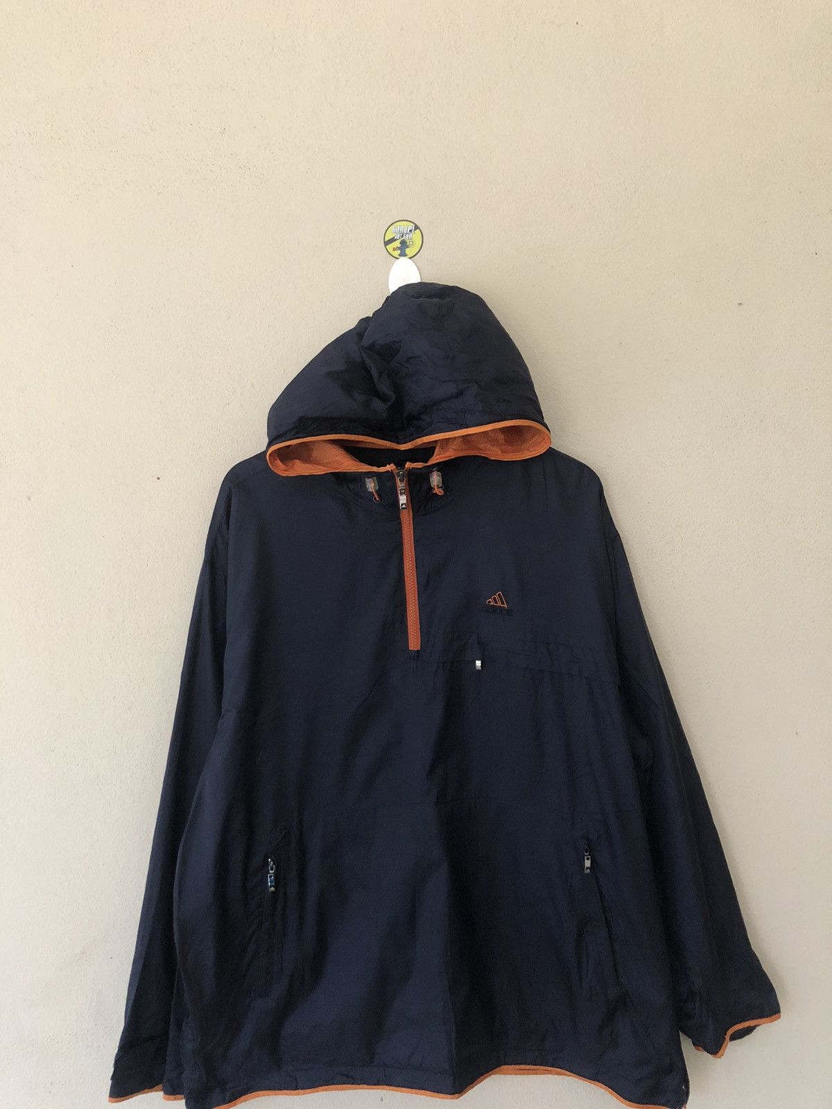 Adidas × Vintage Vintage Adidas Anorak Jacket Size US L / EU 52-54 / 3 - 1 Thumbnail