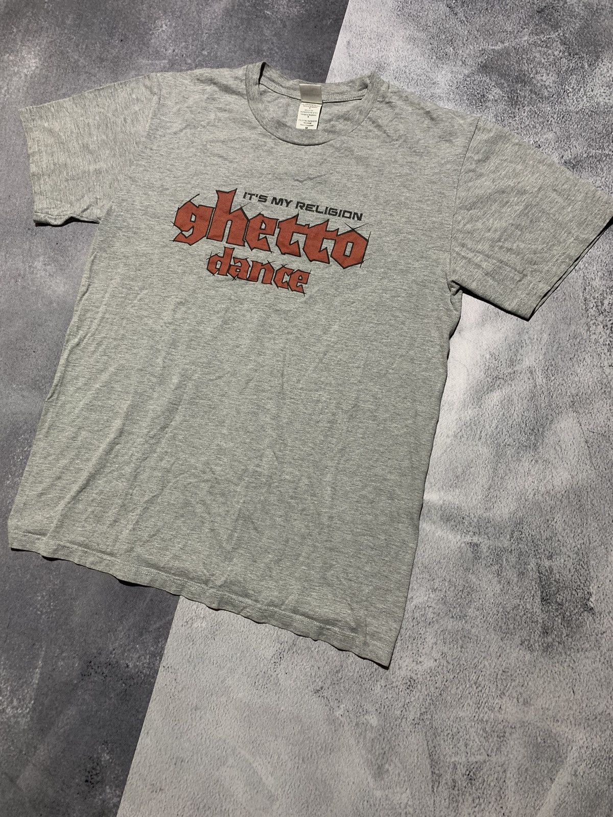 Vintage Vintage Y2K Ghetto dance streetwear t-shirt big logo size M Size US M / EU 48-50 / 2 - 2 Thumbnail