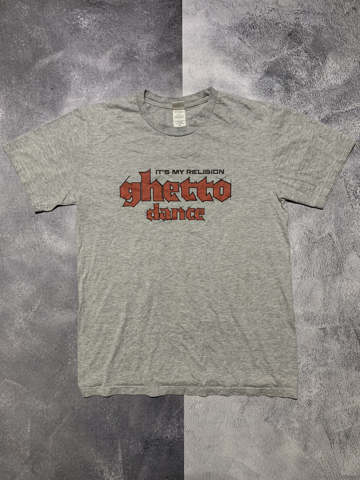 Vintage Vintage Y2K Ghetto dance streetwear t-shirt big logo size M Size US M / EU 48-50 / 2 - 1 Thumbnail