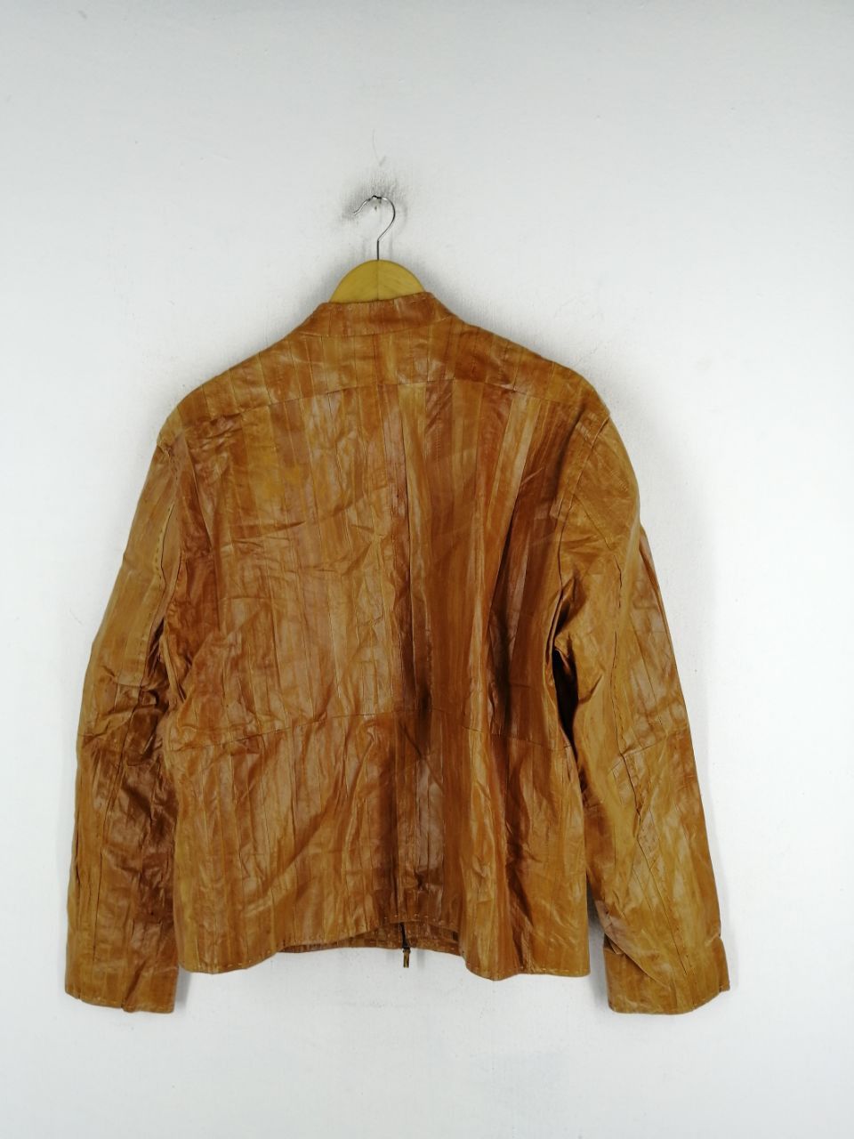 VERRI RARE! Verri Leather Jacket Bamboo Style Size US M / EU 48-50 / 2 - 3 Thumbnail