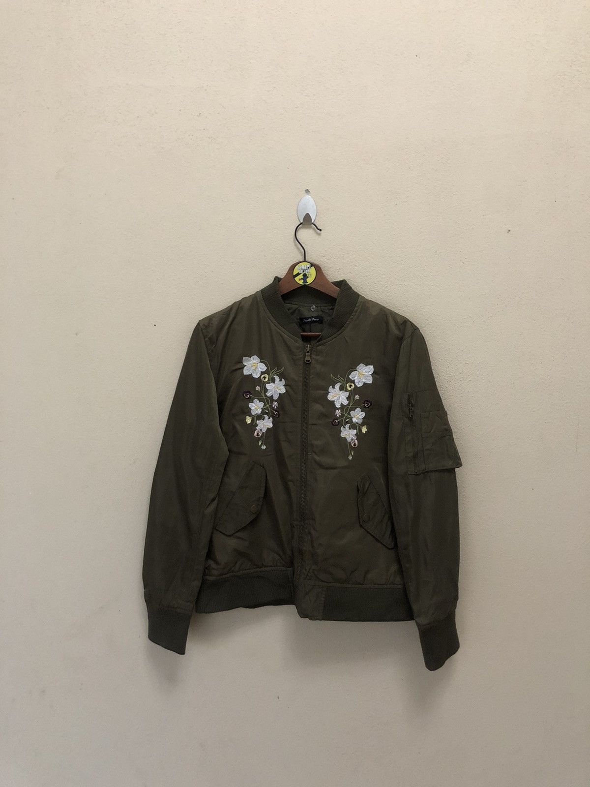 Private Pause Embroidered Bombers