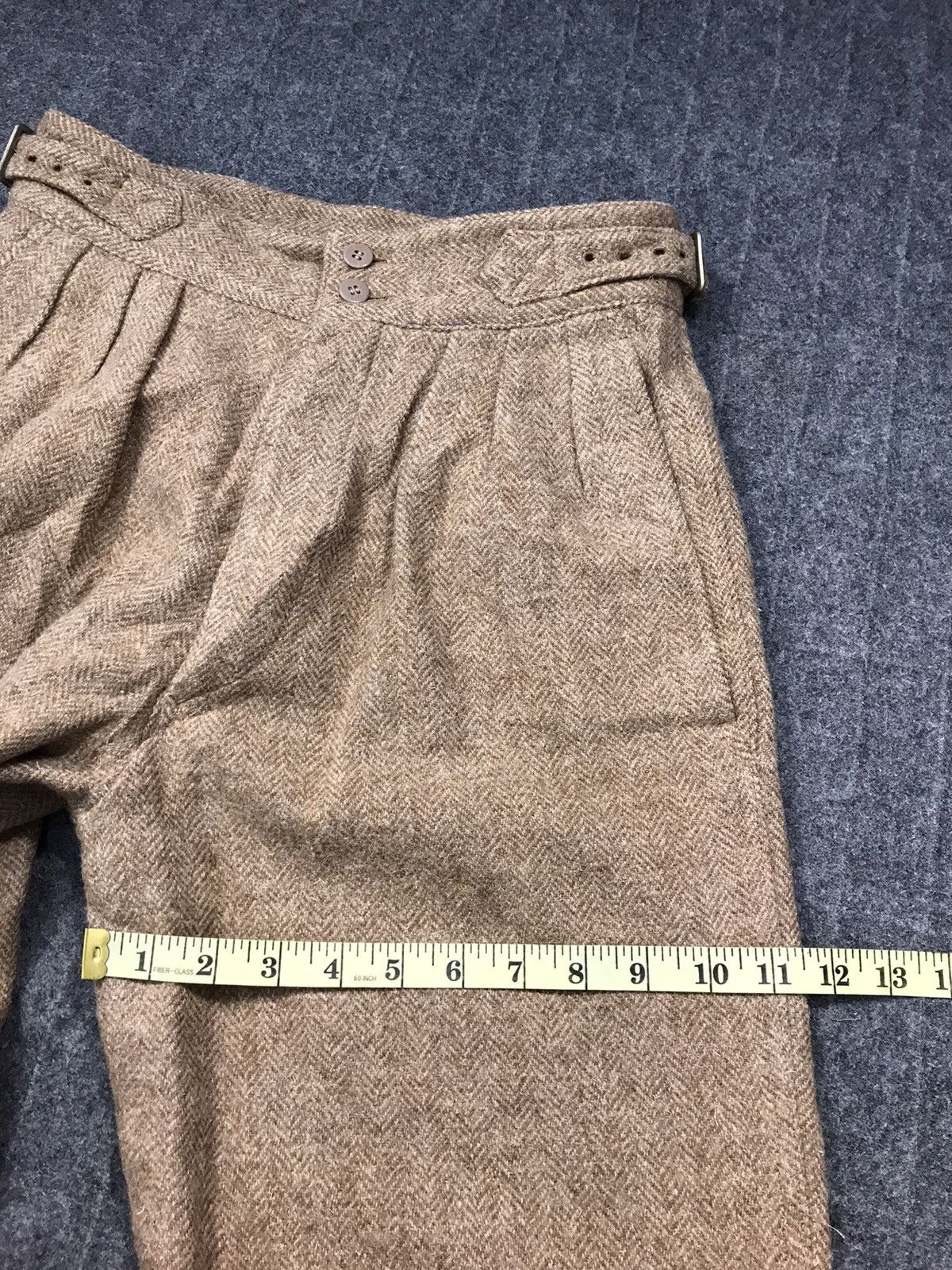 90s Mens Bigi Woven Pant Workwear Designer Fashion