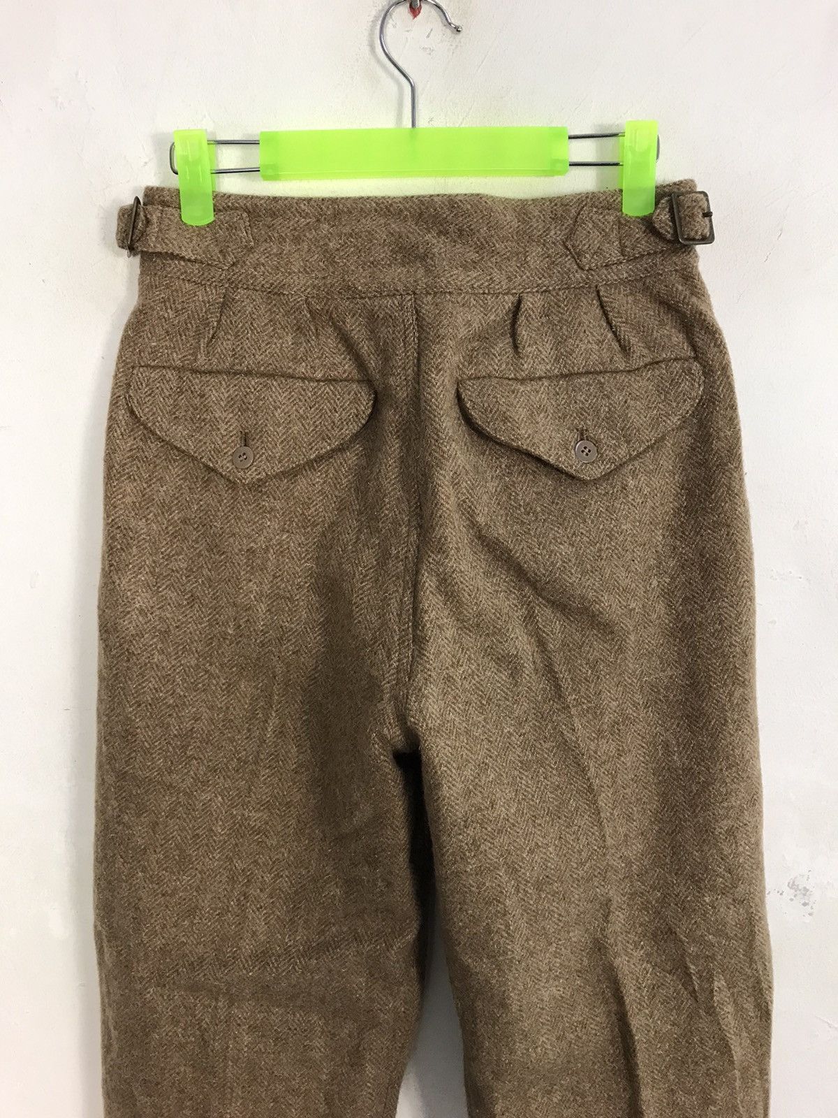 90s Mens Bigi Woven Pant Workwear Designer Fashion
