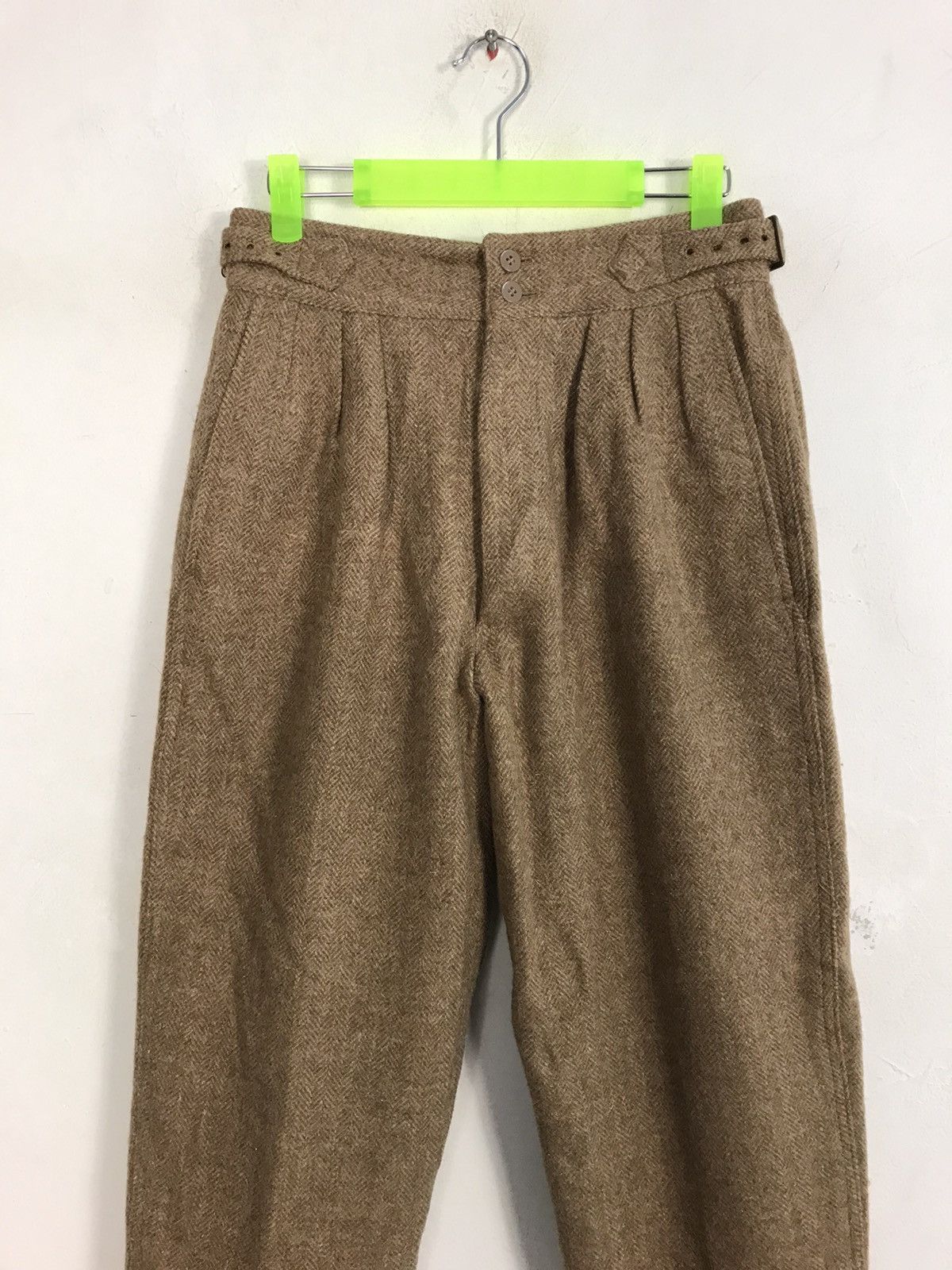 90s Mens Bigi Woven Pant Workwear Designer Fashion
