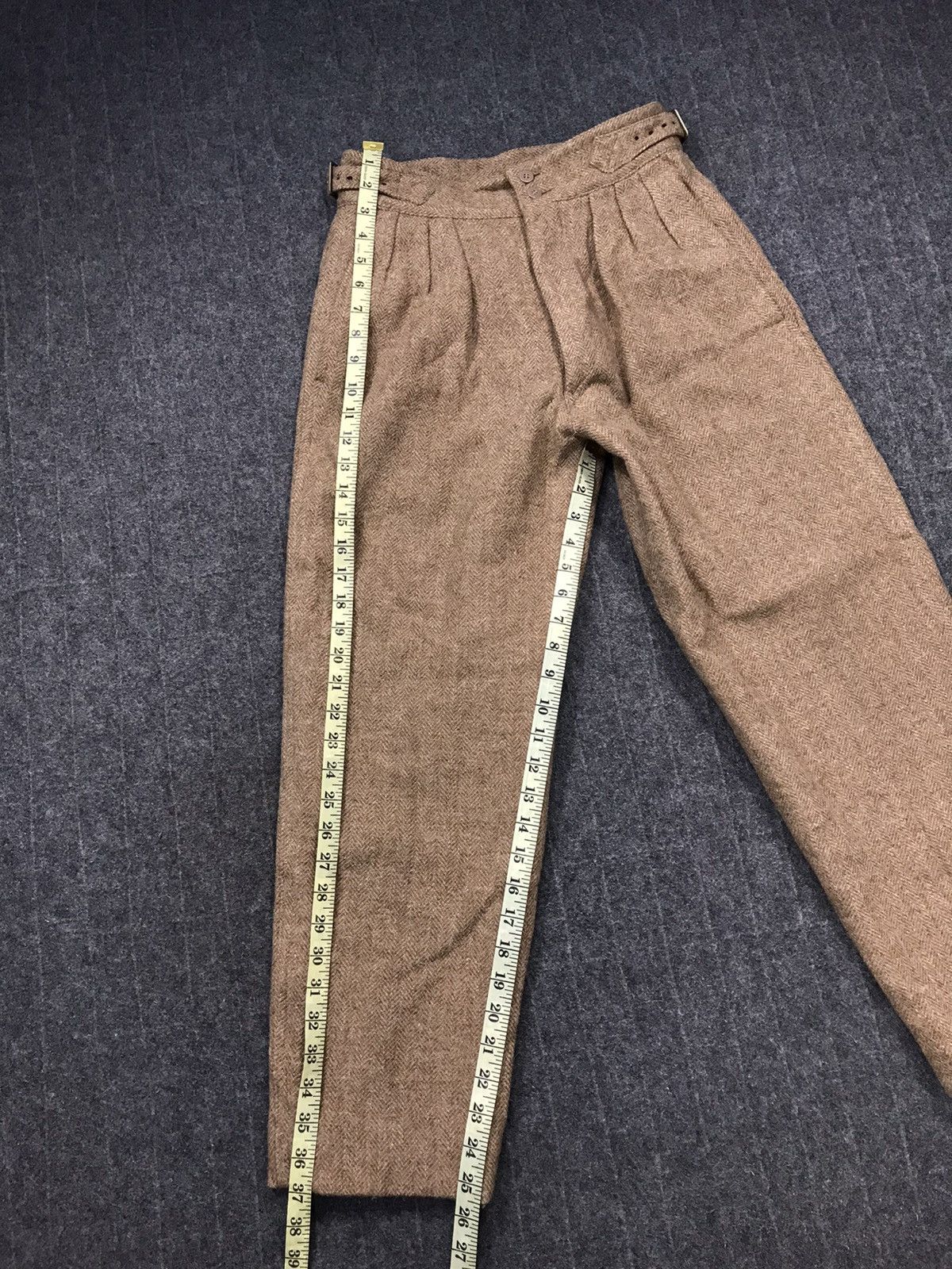 90s Mens Bigi Woven Pant Workwear Designer Fashion