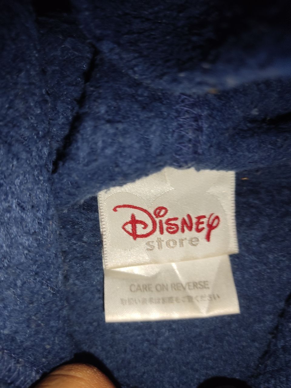 Anime × Disney Donald Duck Fleece Blue Hoodie Size US M / EU 48-50 / 2 - 4 Thumbnail