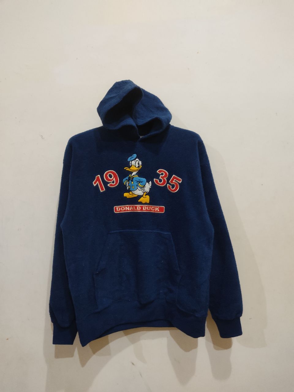 Anime × Disney Donald Duck Fleece Blue Hoodie Size US M / EU 48-50 / 2 - 1 Thumbnail