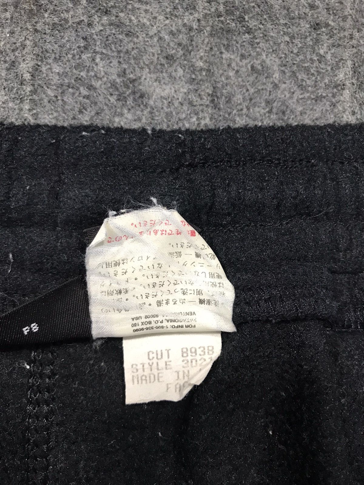 Patagonia × Vintage Patagonia Wool Sweat Pant Jogger Stretchable Waist Outdoor Size US 30 / EU 46 - 9 Thumbnail