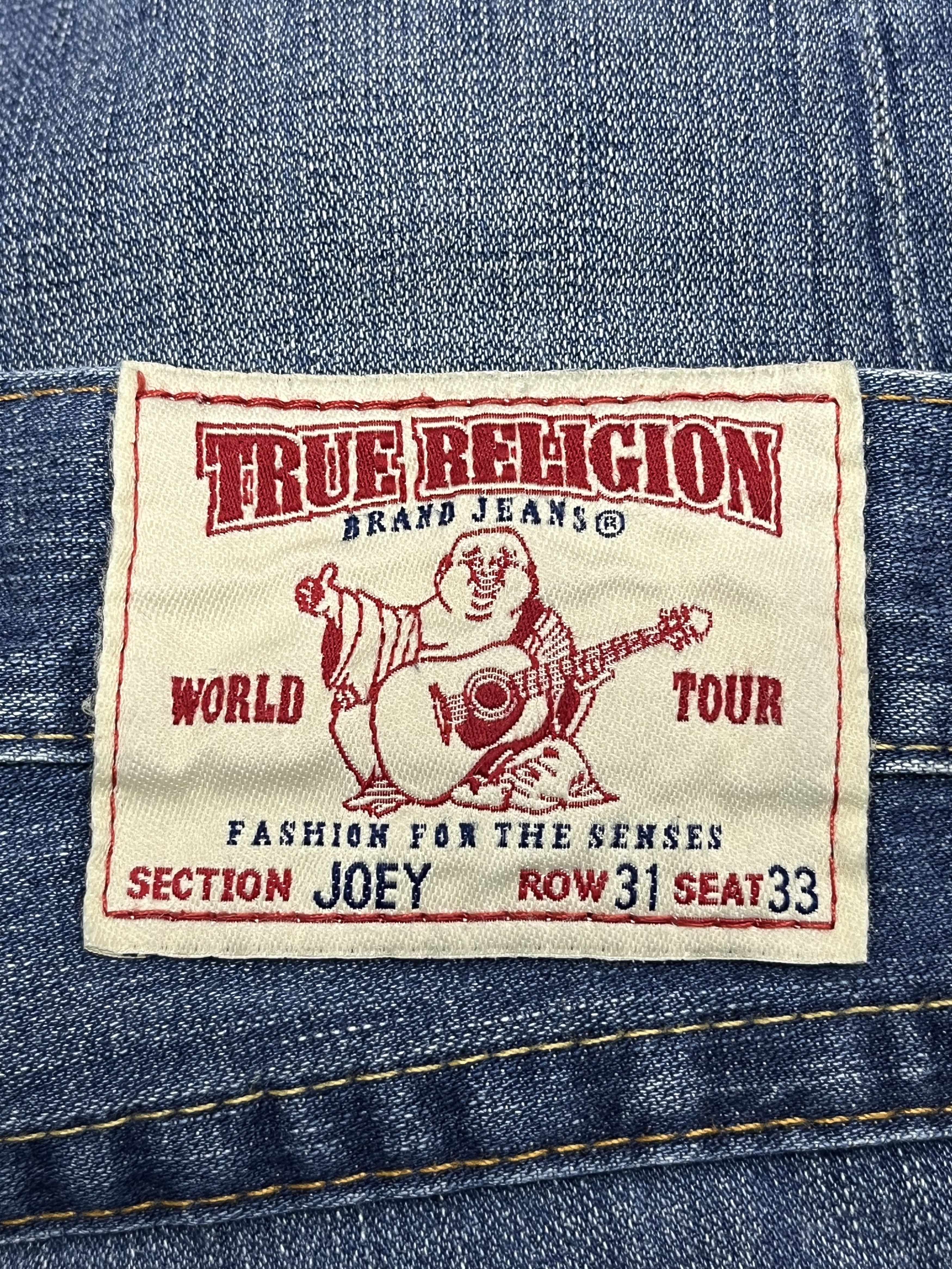 True Religion 🔥TRUE RELIGION Distressed Denim Flare Jeans Made In USA Size US 32 / EU 48 - 10 Thumbnail