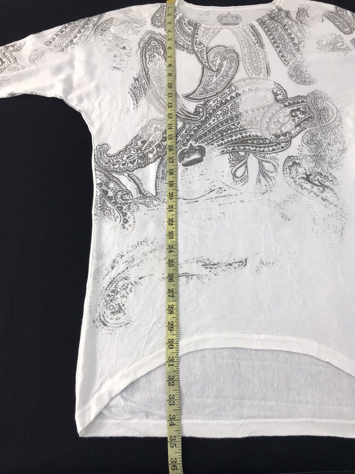Japanese Brand Paisley Printed Tee T-shirt K2062j Size M / US 6-8 / IT 42-44 - 8 Thumbnail