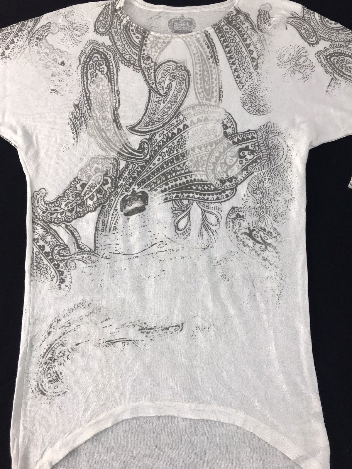 Japanese Brand Paisley Printed Tee T-shirt K2062j Size M / US 6-8 / IT 42-44 - 3 Thumbnail