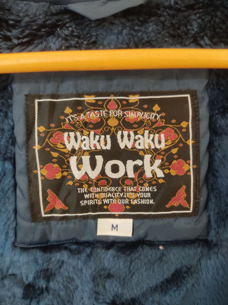 Japanese Brand WAKU WAKU WORK BLUE LIGHT JACKET Size US M / EU 48-50 / 2 - 9 Thumbnail