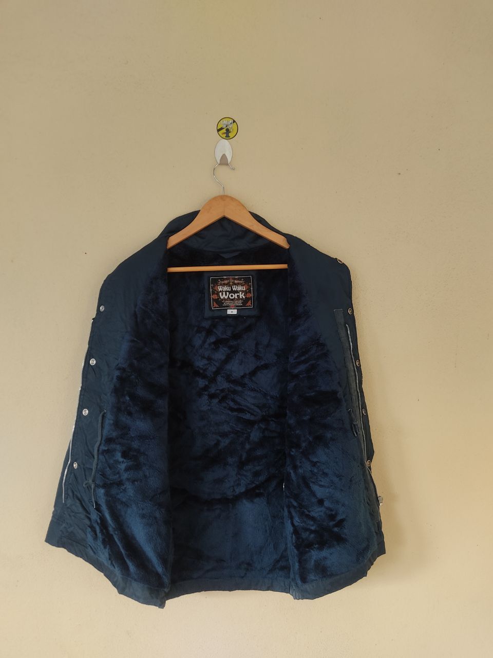 Japanese Brand WAKU WAKU WORK BLUE LIGHT JACKET Size US M / EU 48-50 / 2 - 6 Thumbnail