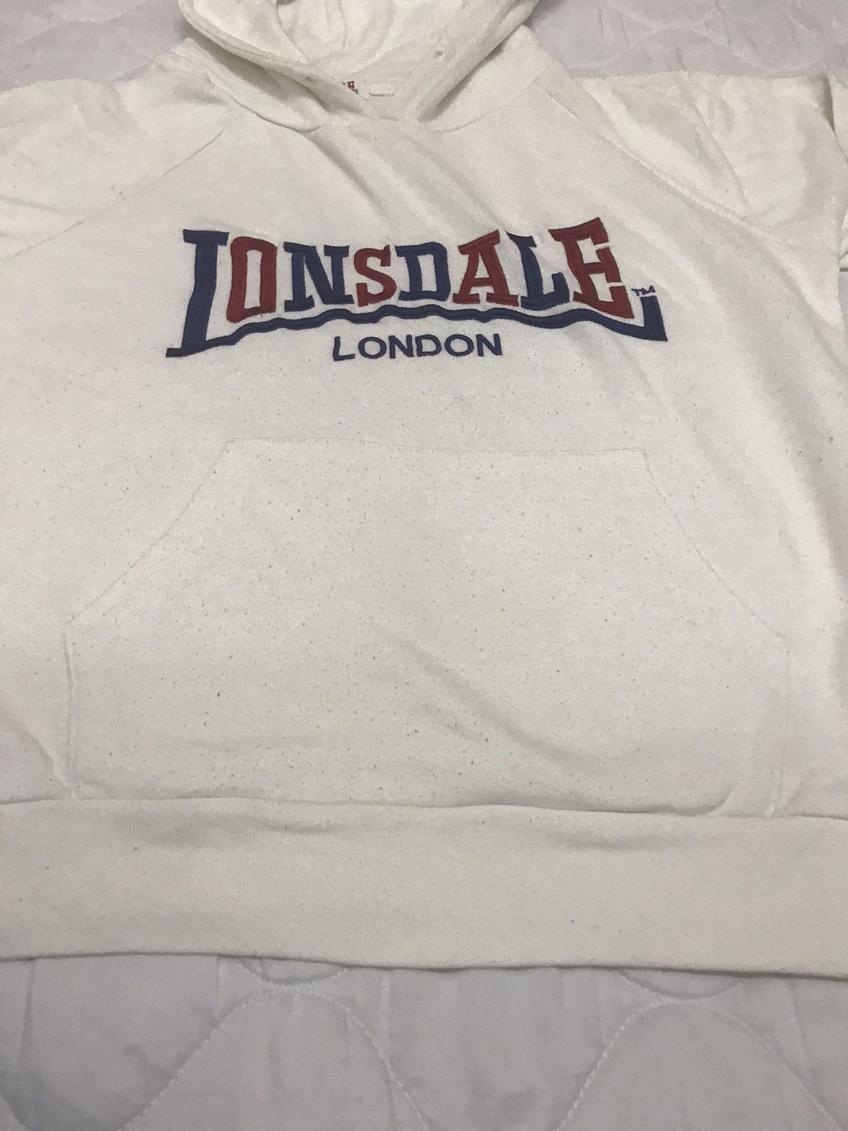 Lonsdale × Vintage Vintage Hoodie Lonsdale Embroidery Spell Out Multicolour Size US M / EU 48-50 / 2 - 4 Thumbnail