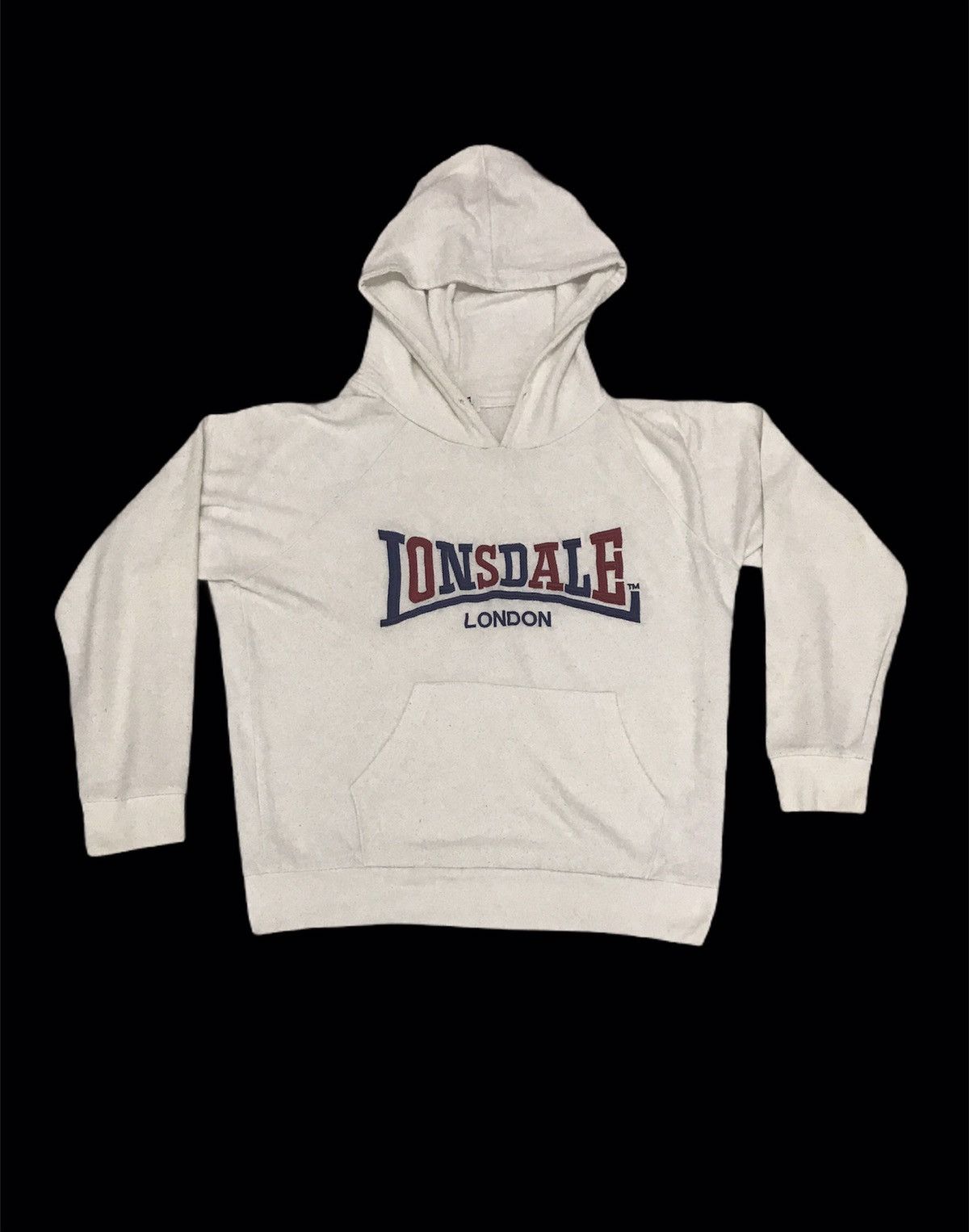 Lonsdale × Vintage Vintage Hoodie Lonsdale Embroidery Spell Out Multicolour Size US M / EU 48-50 / 2 - 1 Thumbnail