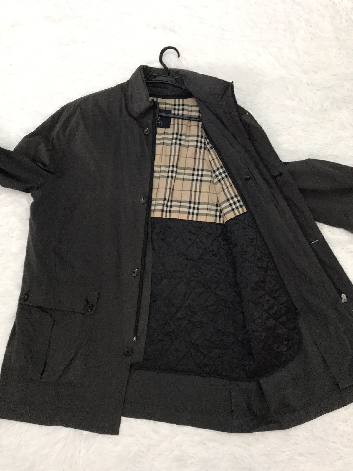 Burberry Burberry London Mid-Length Jacket With Storage Hoodie Size US L / EU 52-54 / 3 - 17 Thumbnail