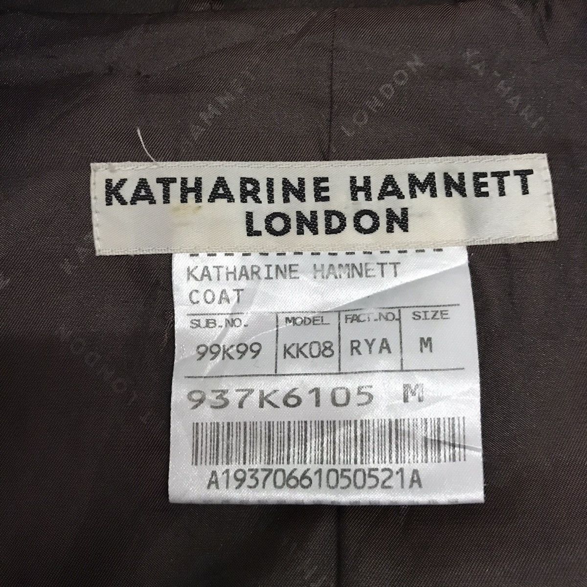 Katharine Hamnett London Katharine Hamnett London Coat Jacket Size US M / EU 48-50 / 2 - 16 Thumbnail