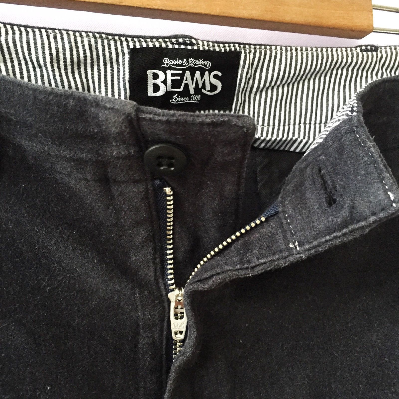 Beams Plus OG Beams Plus 🇯🇵 Black Slim Fit Casual Pants Size US 30 / EU 46 - 1 Thumbnail