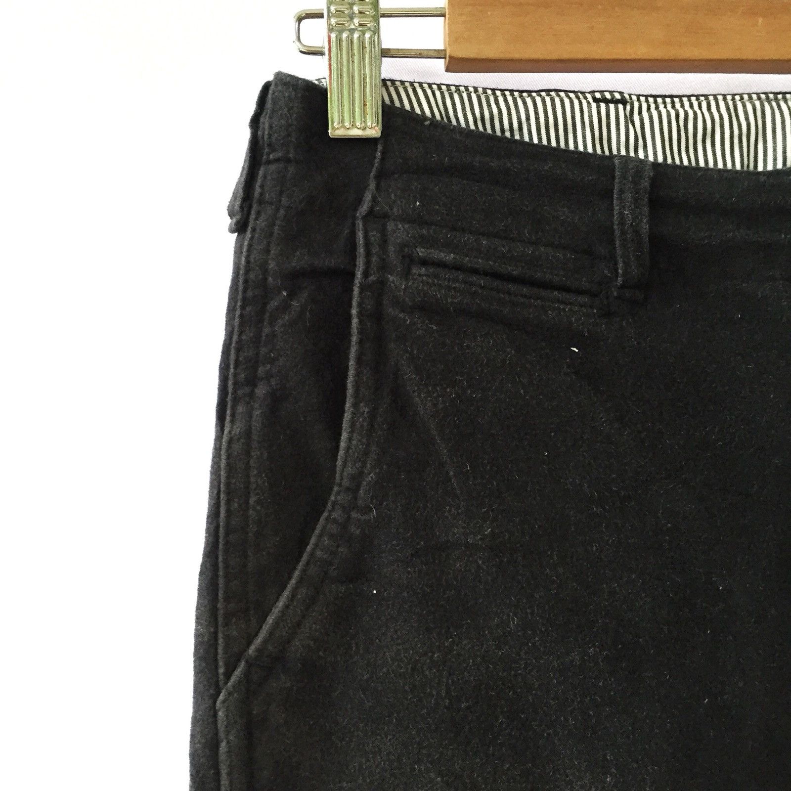 Beams Plus OG Beams Plus 🇯🇵 Black Slim Fit Casual Pants Size US 30 / EU 46 - 5 Thumbnail