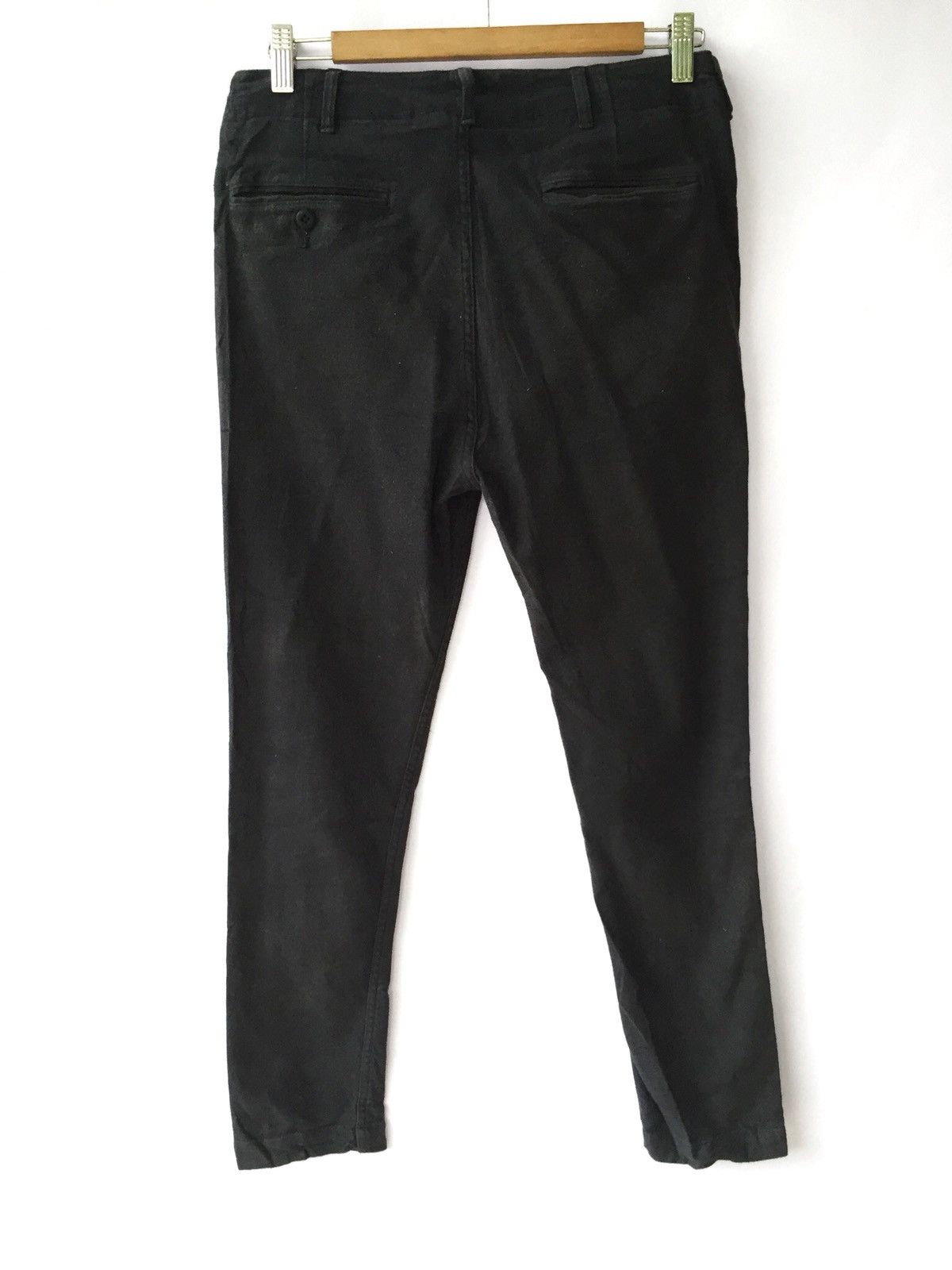 Beams Plus OG Beams Plus 🇯🇵 Black Slim Fit Casual Pants Size US 30 / EU 46 - 3 Thumbnail