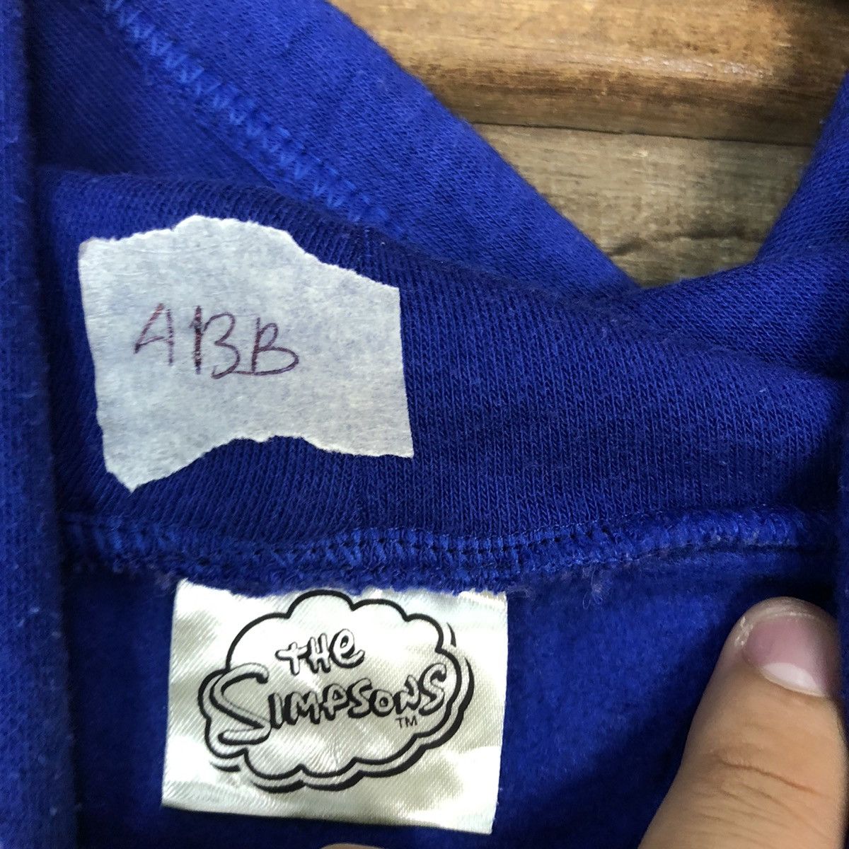 Cartoon Network Bard The Simpson Blue Hoodies sweatshirt #413B Size US M / EU 48-50 / 2 - 11 Thumbnail