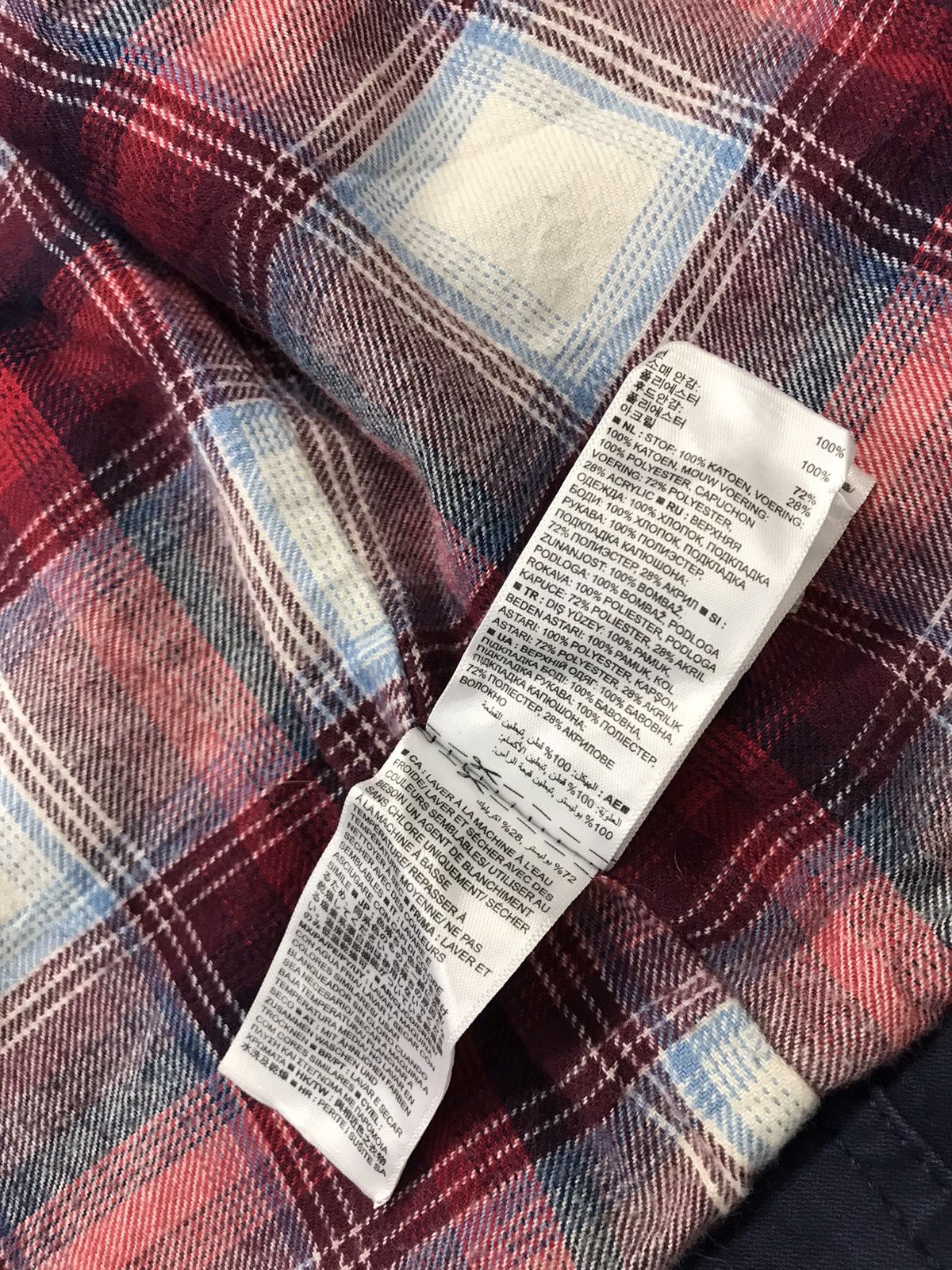Gap × Pendleton Gap x Pendleton Woolen Mill Hoodies Checked Inner K2069j Size US M / EU 48-50 / 2 - 10 Thumbnail