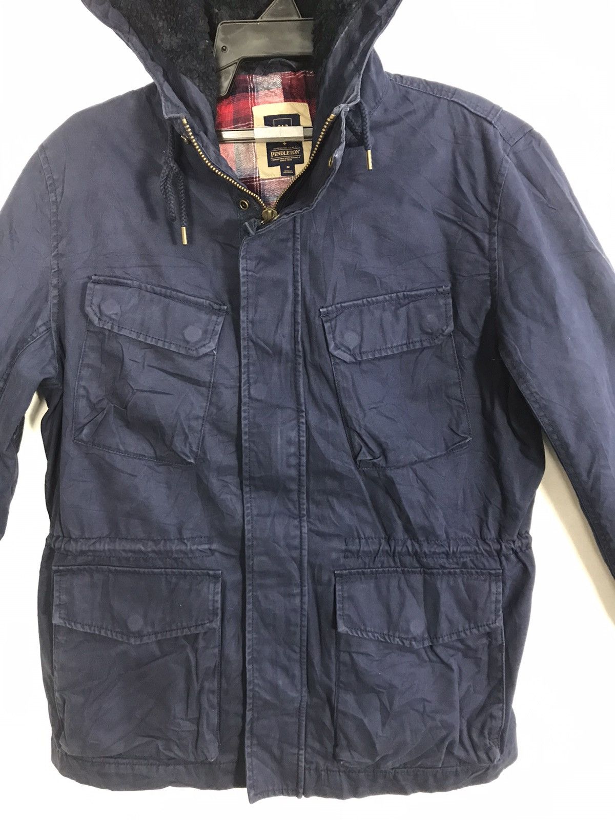 Gap × Pendleton Gap x Pendleton Woolen Mill Hoodies Checked Inner K2069j Size US M / EU 48-50 / 2 - 2 Thumbnail
