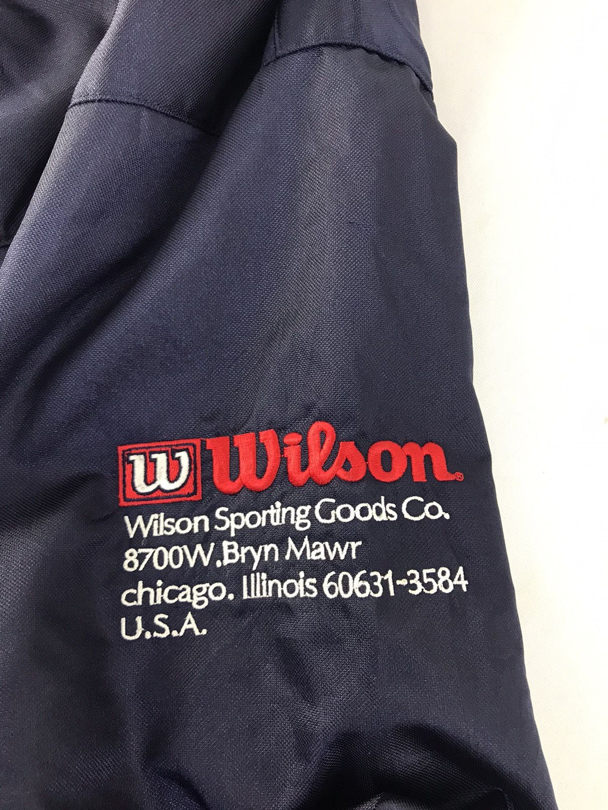 Other Wilson Chicago Zipper Quilted Hoodie Classic Modern K2051j Size US L / EU 52-54 / 3 - 11 Thumbnail