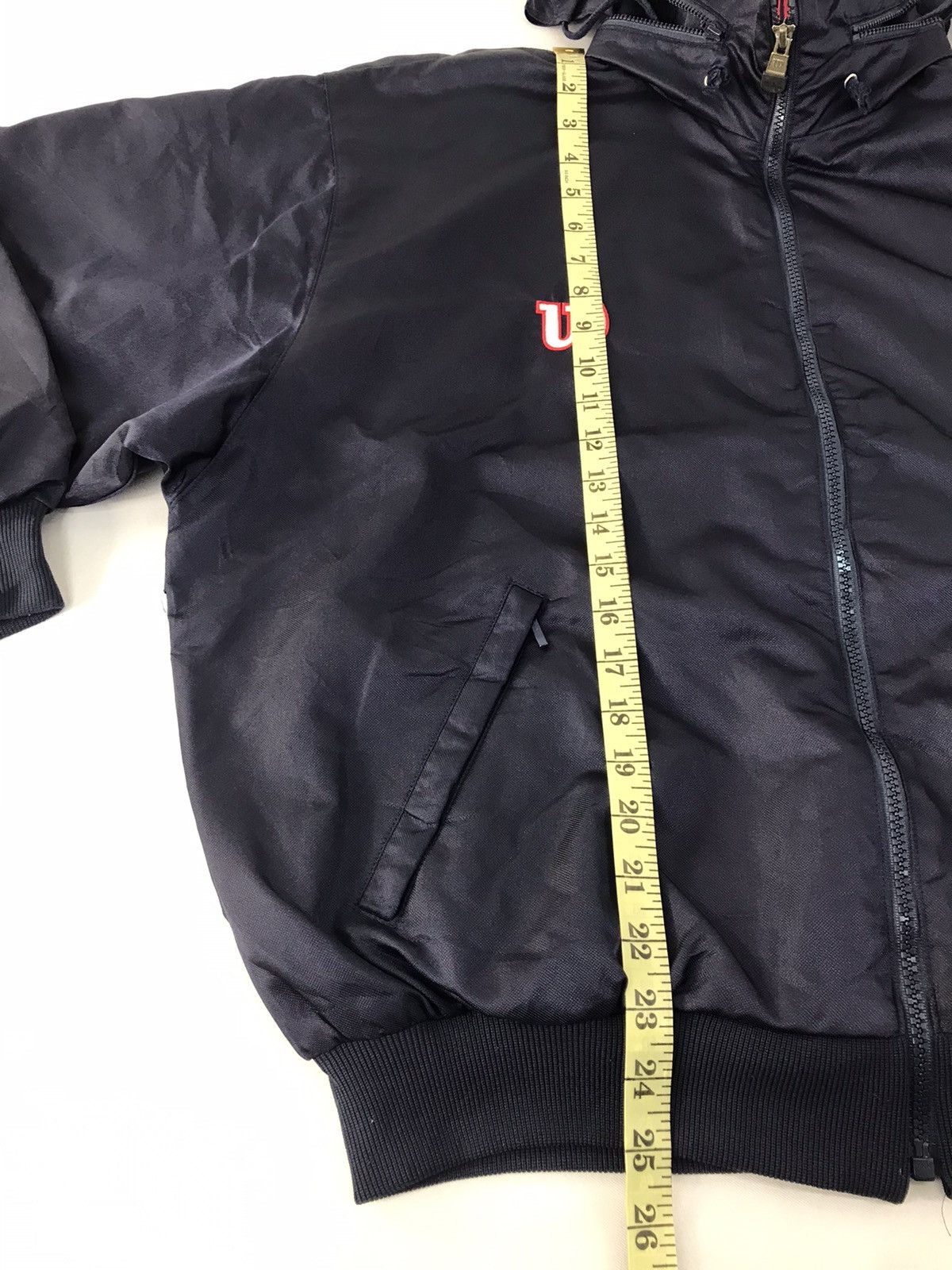 Other Wilson Chicago Zipper Quilted Hoodie Classic Modern K2051j Size US L / EU 52-54 / 3 - 13 Thumbnail