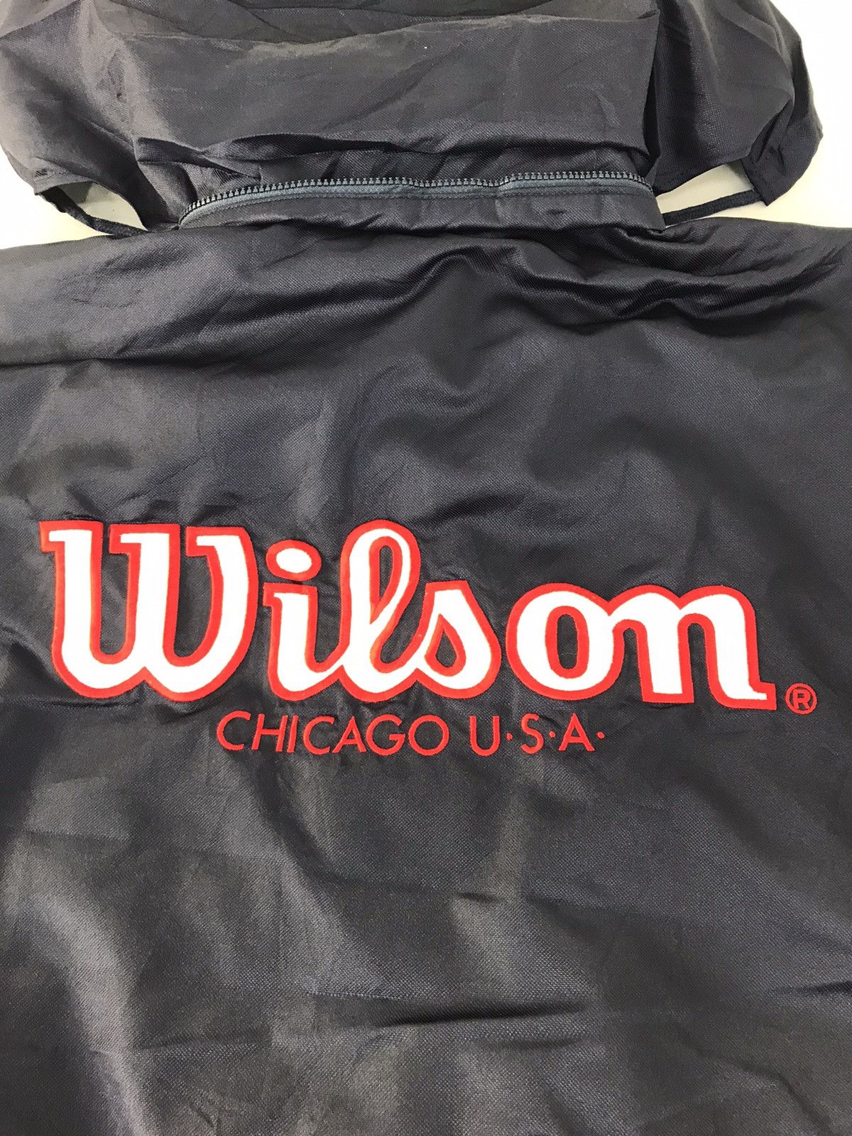 Other Wilson Chicago Zipper Quilted Hoodie Classic Modern K2051j Size US L / EU 52-54 / 3 - 3 Thumbnail