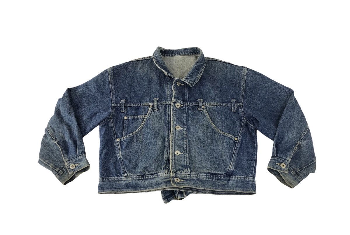 Vintage MODA By Nancy House Jacket Jean Trucker Many Pockets Button Size US M / EU 48-50 / 2 - 1 Thumbnail