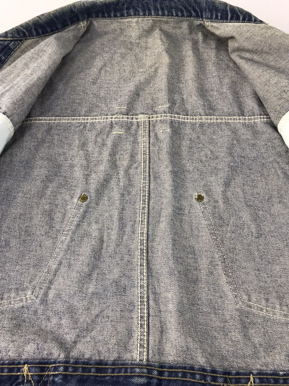 Vintage MODA By Nancy House Jacket Jean Trucker Many Pockets Button Size US M / EU 48-50 / 2 - 5 Thumbnail