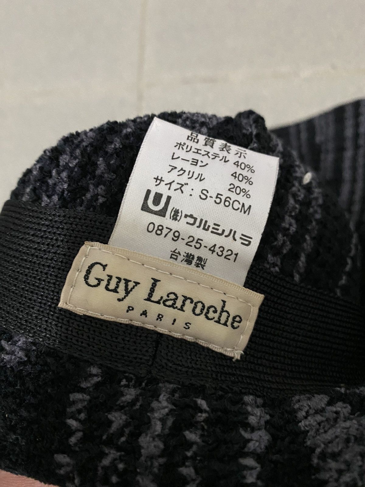Guy Laroche × Vintage Vintage Guy Laroche Paris Bucket Hat Size ONE SIZE - 6 Thumbnail