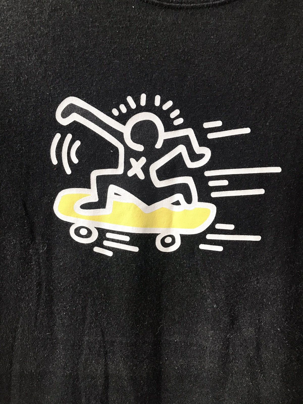 Designer × Keith Haring Keith Haring Tee Skate Boarding Art Size US M / EU 48-50 / 2 - 2 Thumbnail