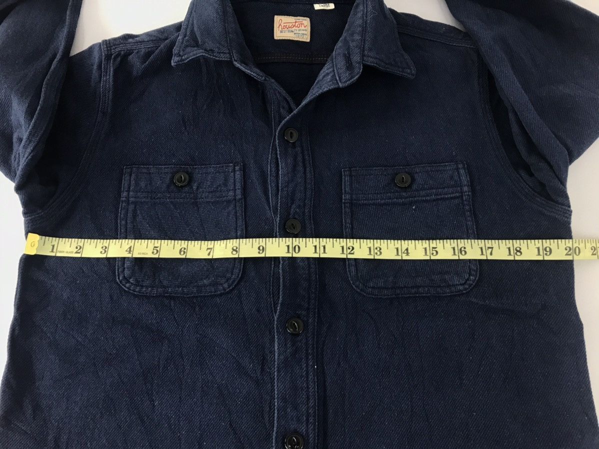 Vintage 90s Houston Union Made Denim Khakis Button Up Shirt K2036j Size US M / EU 48-50 / 2 - 11 Thumbnail