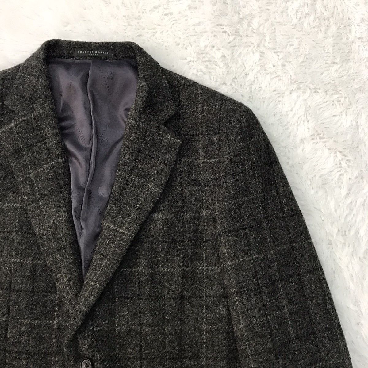 Chester Barrie × Harris Tweed Chester Barrie London x Harris Tweed Wool Jacket Coat Size US M / EU 48-50 / 2 - 4 Thumbnail