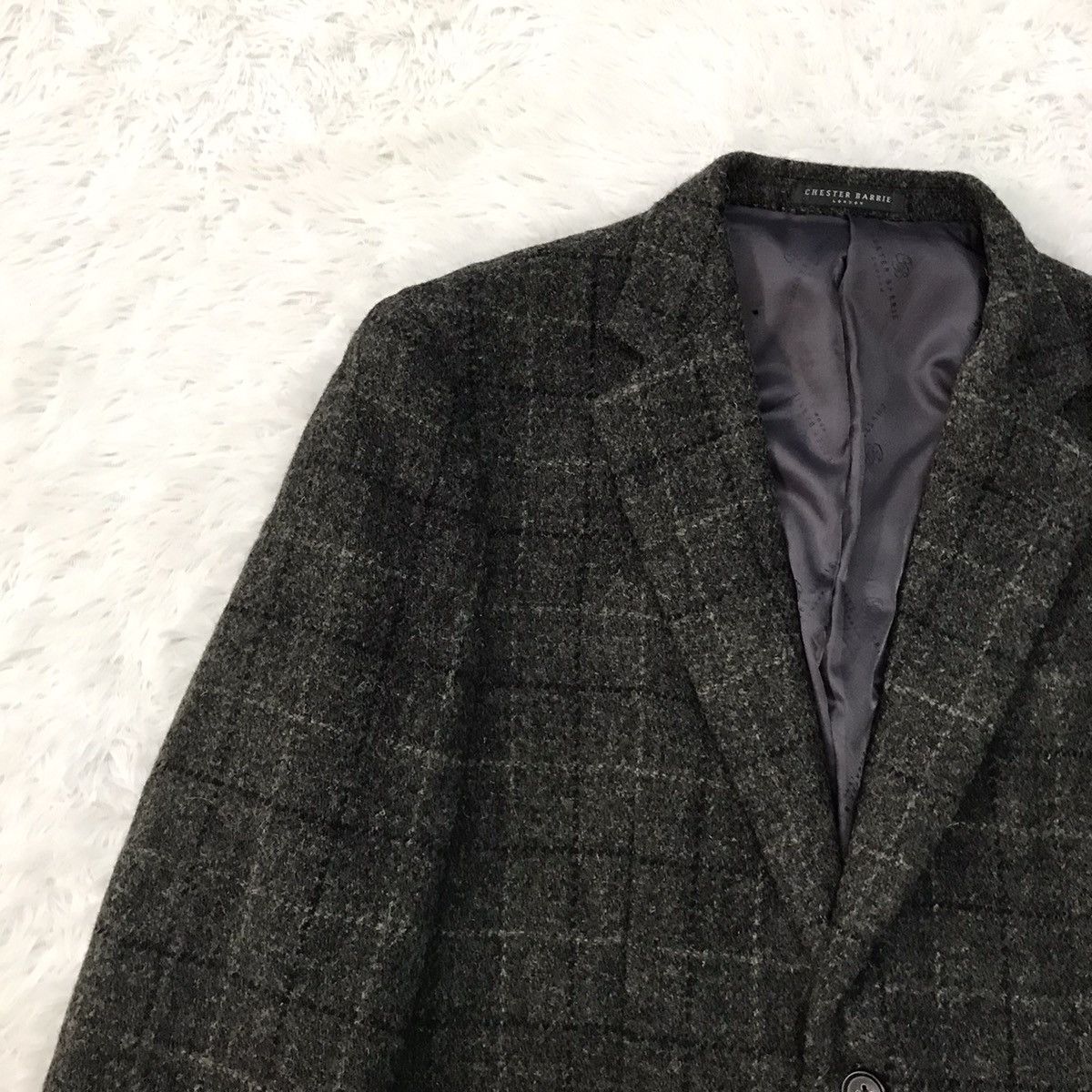 Chester Barrie × Harris Tweed Chester Barrie London x Harris Tweed Wool Jacket Coat Size US M / EU 48-50 / 2 - 3 Thumbnail