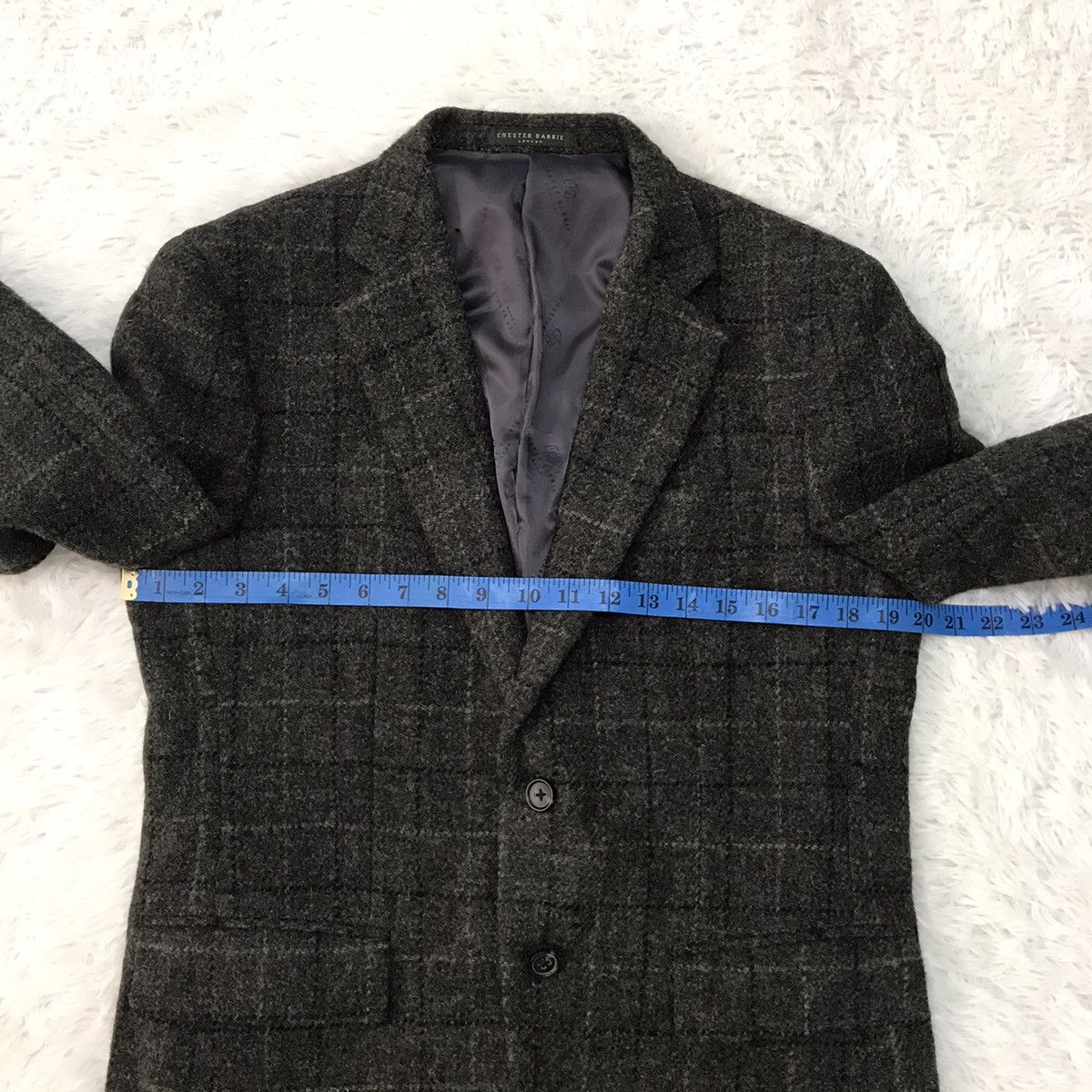 Chester Barrie × Harris Tweed Chester Barrie London x Harris Tweed Wool Jacket Coat Size US M / EU 48-50 / 2 - 21 Thumbnail