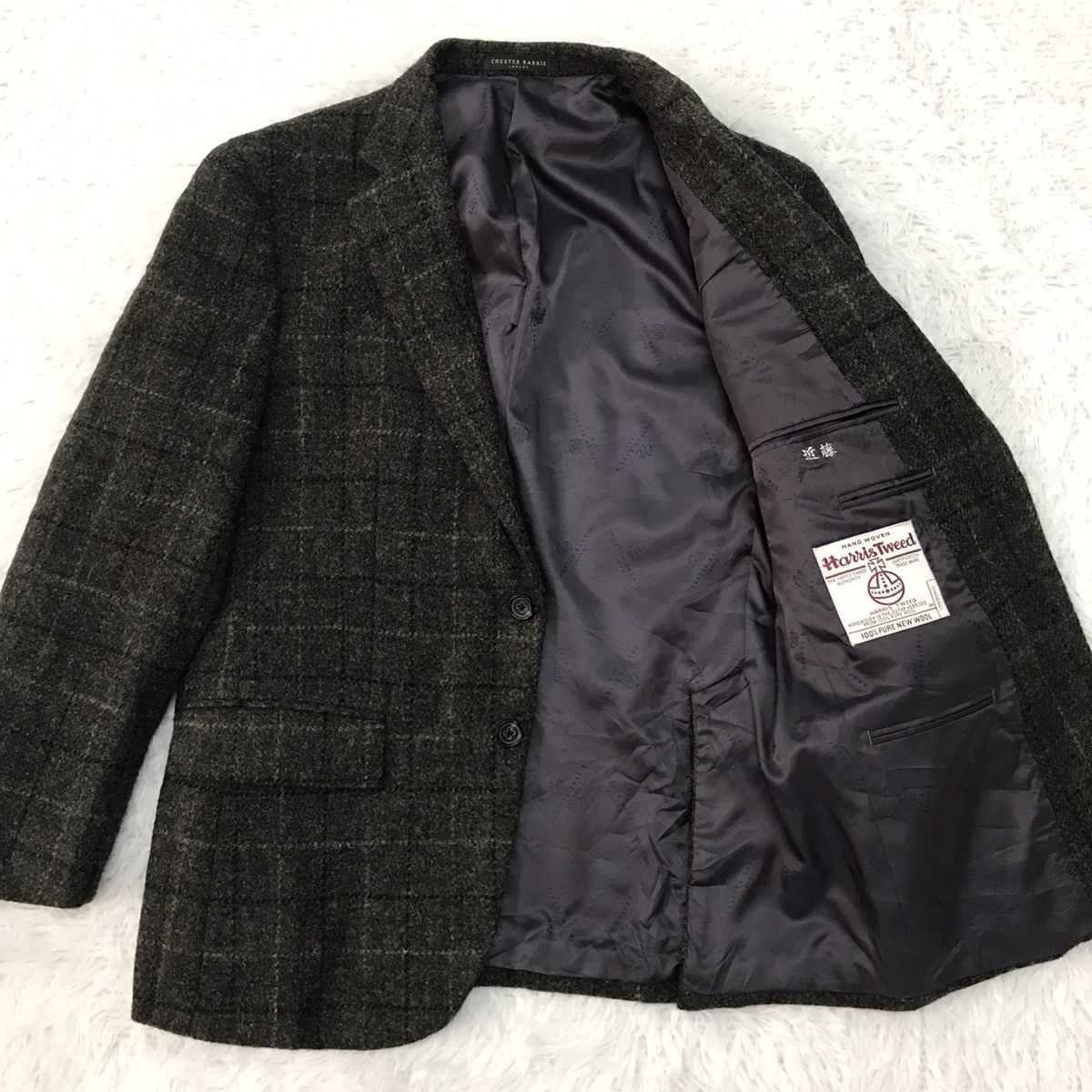 Chester Barrie × Harris Tweed Chester Barrie London x Harris Tweed Wool Jacket Coat Size US M / EU 48-50 / 2 - 12 Thumbnail