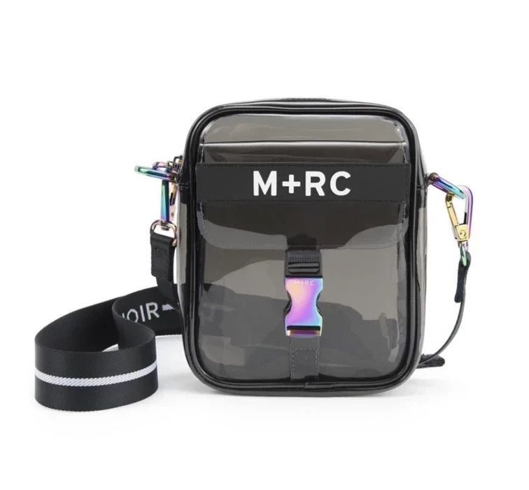 M+Rc Noir M+RC Noir GHOST PVC Black Transparent Shoulder Bag | Grailed 